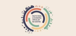Logótipo do Pacto para a Economia Circular no Centro